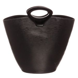 Louis Vuitton Black Leather Noctambule Tote Bag